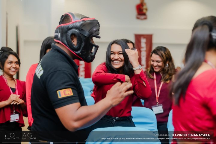 Women's Day Women Empowerment - Ceylinco Life - Krav Maga Sri Lanka